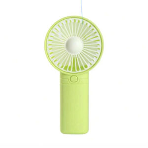 Battery Portable Handheld Mini Fan (Green)